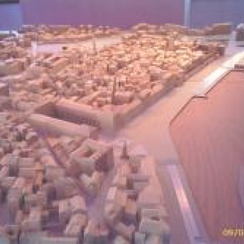 Wooden maquette of Split