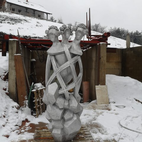 peskanje kipa