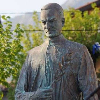 Bronze statue of Filip Tercelj